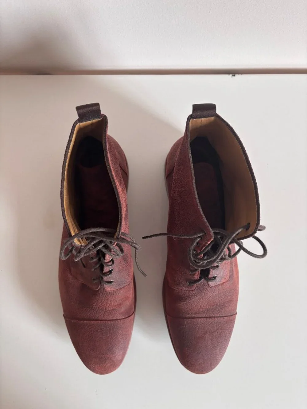 TAFT The Dragon Cap-toe Lace-up Combat/Dress Boot